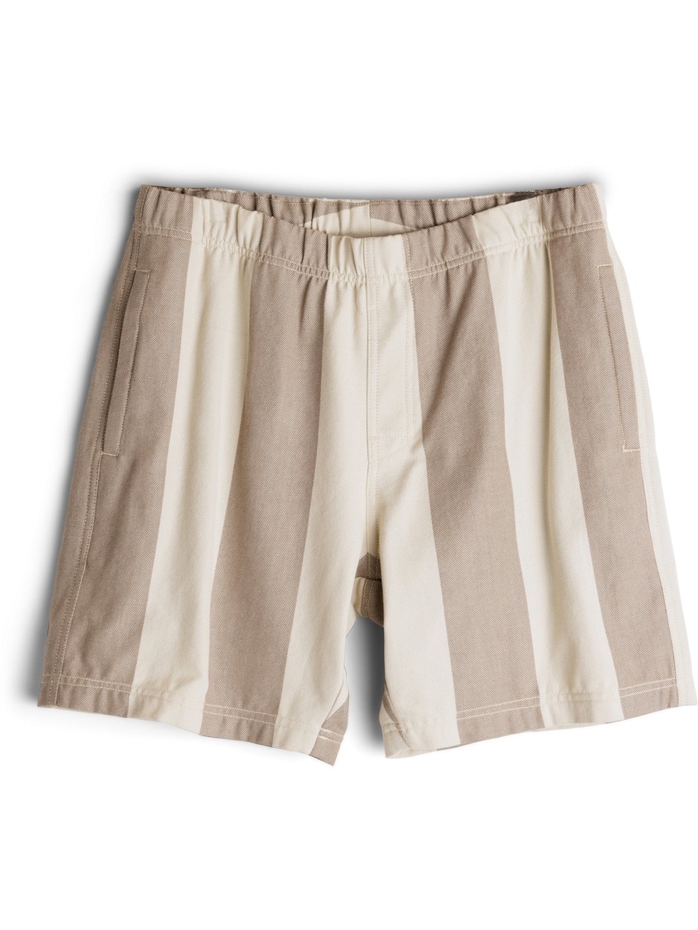 Kavu Seaboard Shorts in Tan Stripe Size Medium NWOT